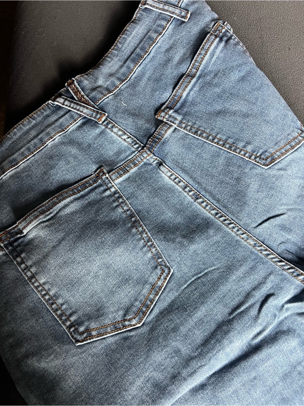 S 10 petite wide leg CICY Bell jeans - Picture 4 of 6
